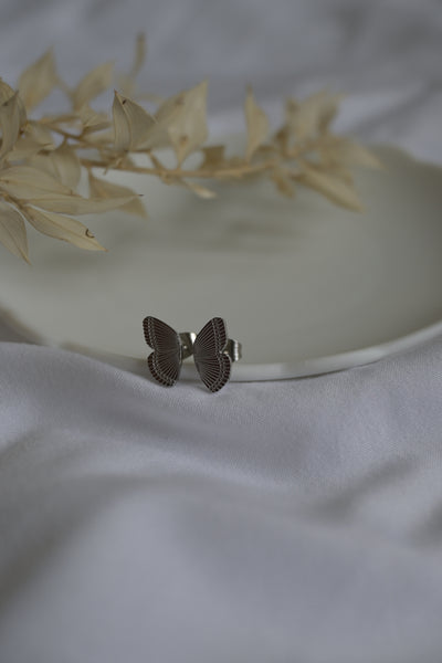 Ever After Butterfly Studs - Gold/Silver